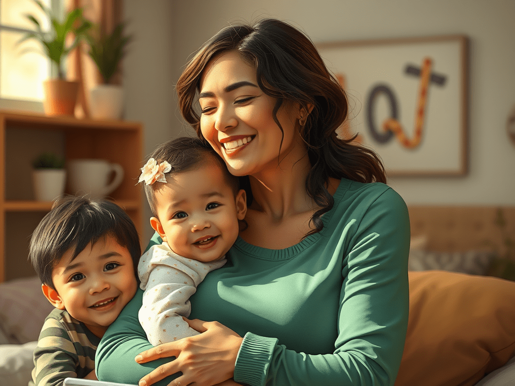 💪👩👧👦 Cuando mamá, también es Papá:Fortaleza, Afecto y Empoderamiento en la Crianza.                               Por Brenda&nbsp;Goodman