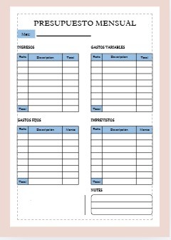 PLANIFICADOR FINANCIERO FEMENINO